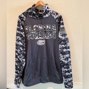 Gray Florida Gators x COLOSSEUM men’s camo hoodie | LARGE
